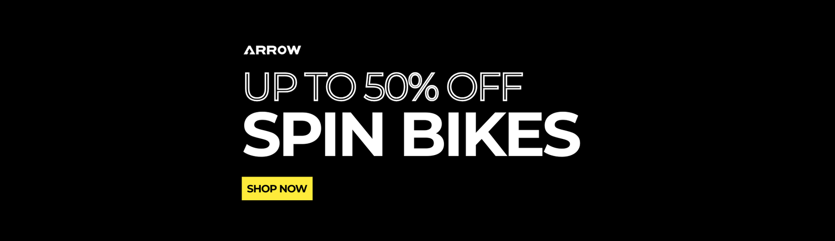 Up to 50% Off Spin Bikes – Your Ultimate Indoor Cycling Upgrade Awaits at Arrow Fitness