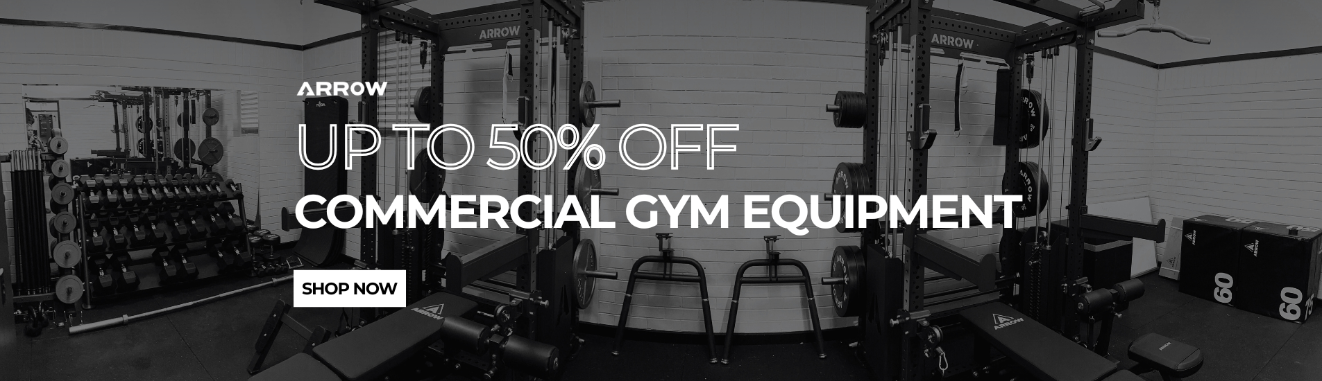 Up To 50% Off Commercial Gym Equipment