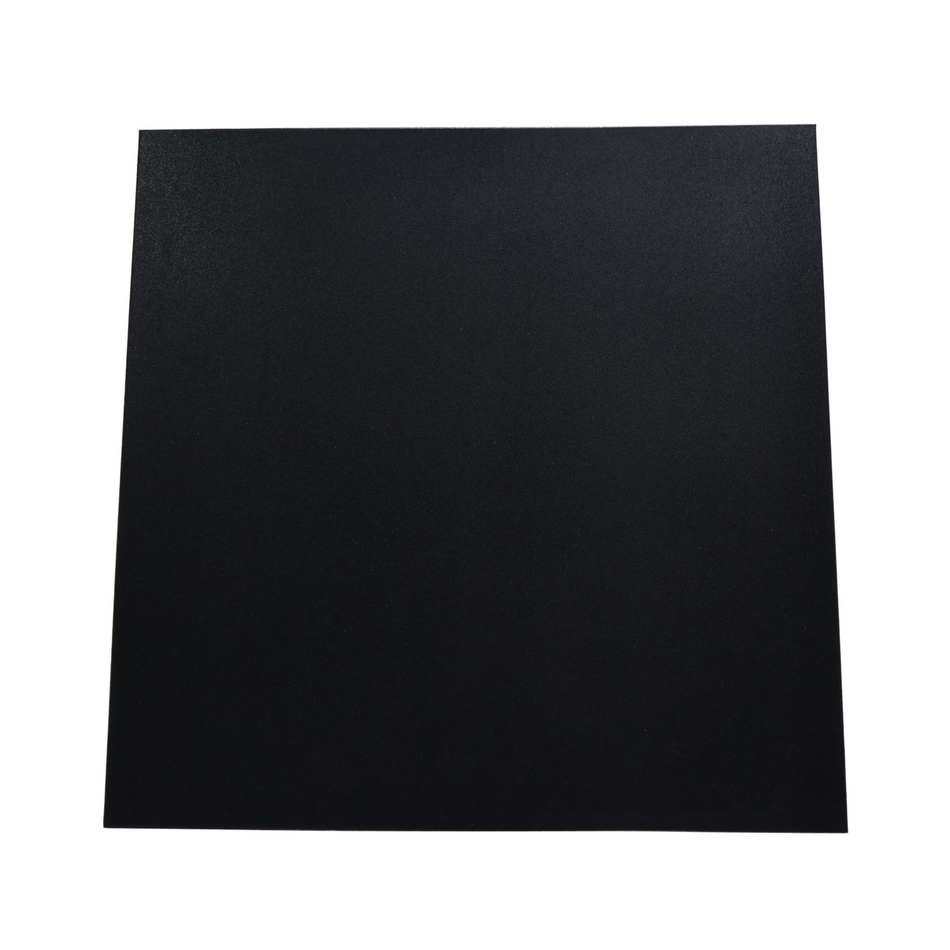 ARROW Rubber Gym Flooring Tiles - 1m x 1m x 15mm (Black)