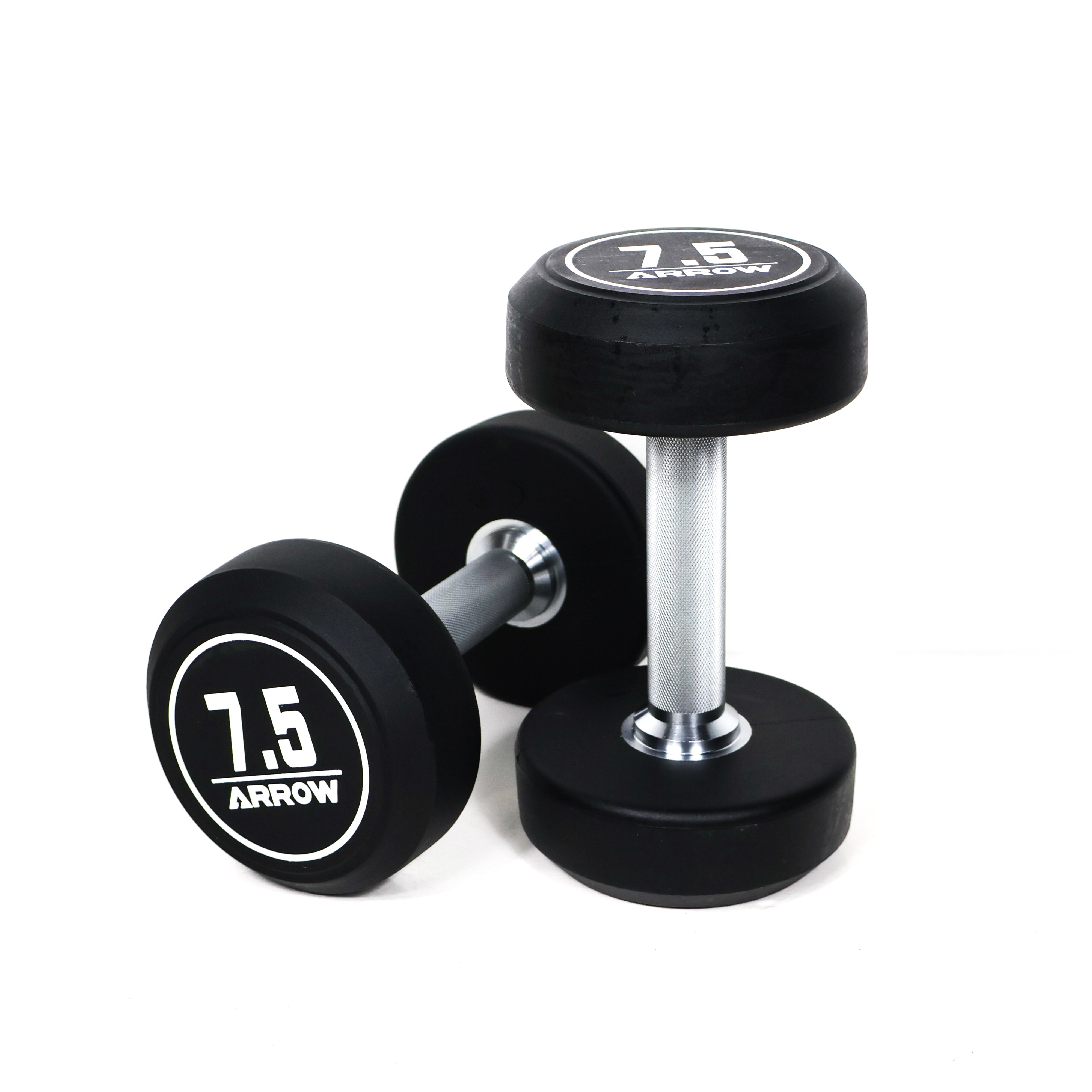 ARROW commercial PU Round Dumbbells 7.5kg