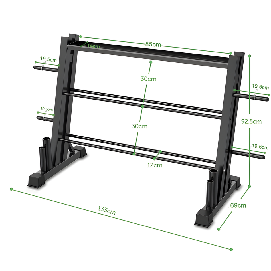 ARROW Compact Gym Storage Rack