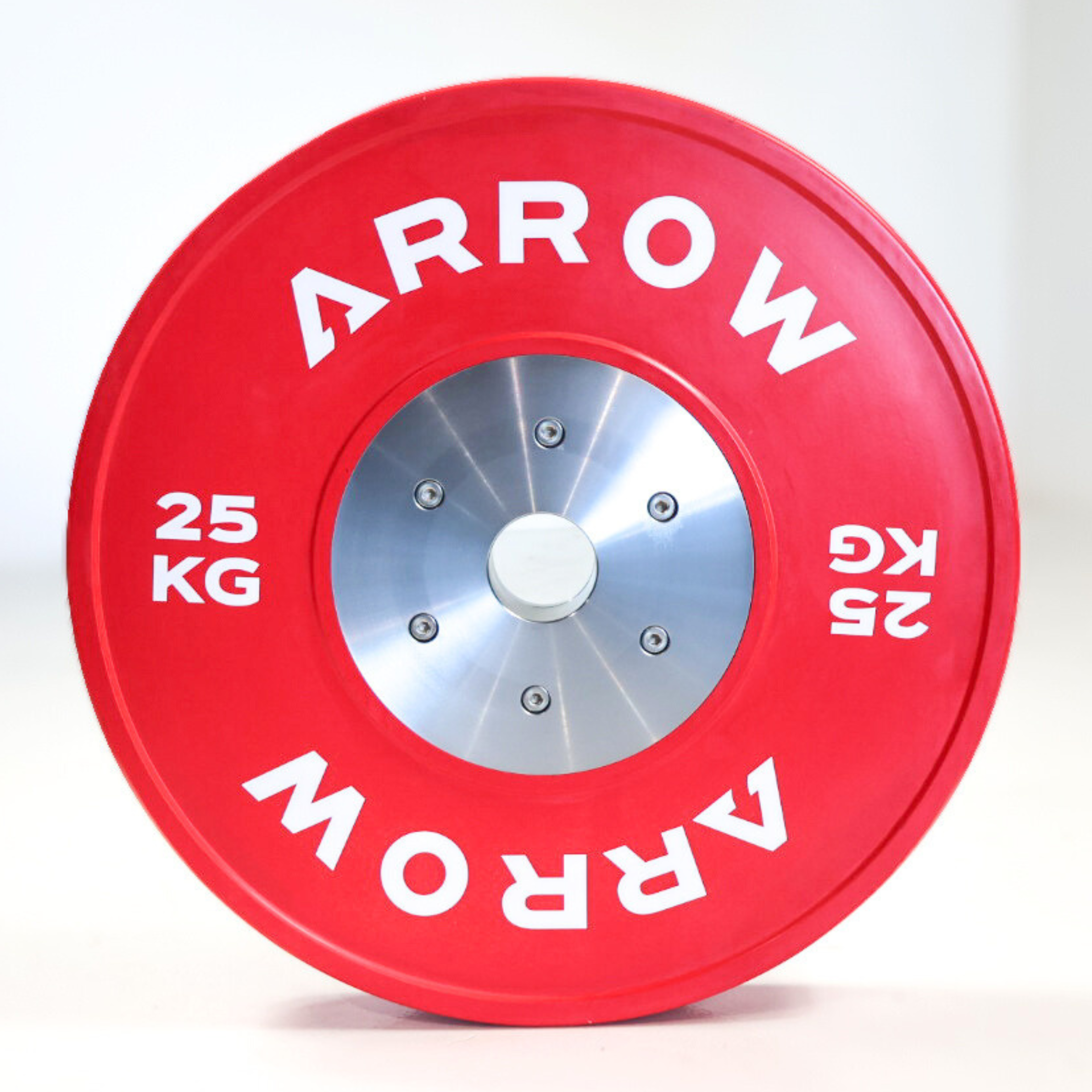 ARROW Competition Bumper Weight Plate 25kg Red
