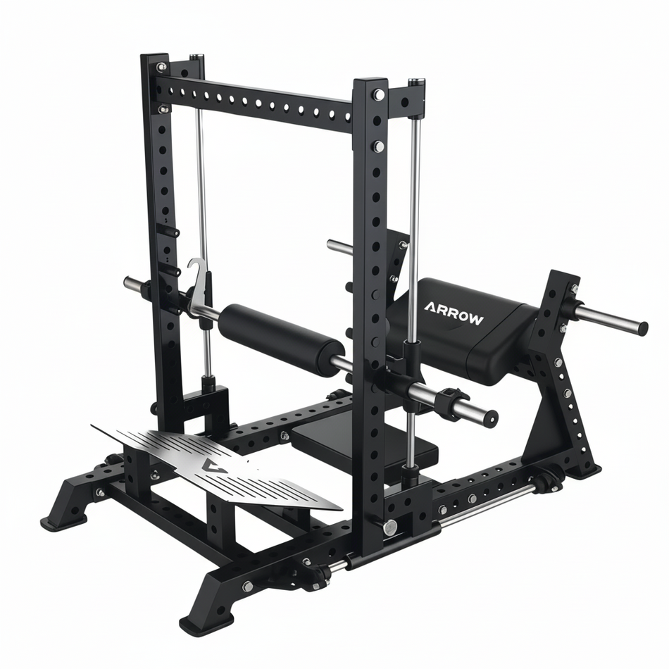 ARROW Garage Gym Plate Loaded 3D Hip Thrust Machine