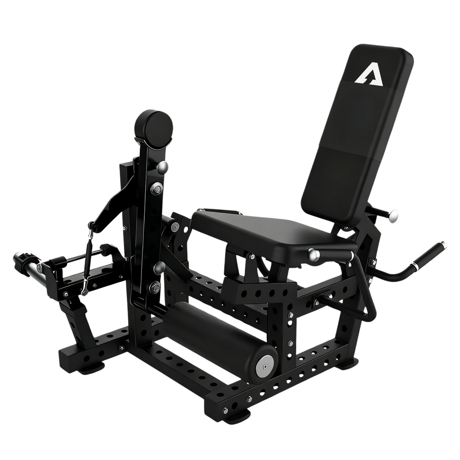 ARROW Garage Gym Prone Leg Curl Leg Extension Plate Loaded