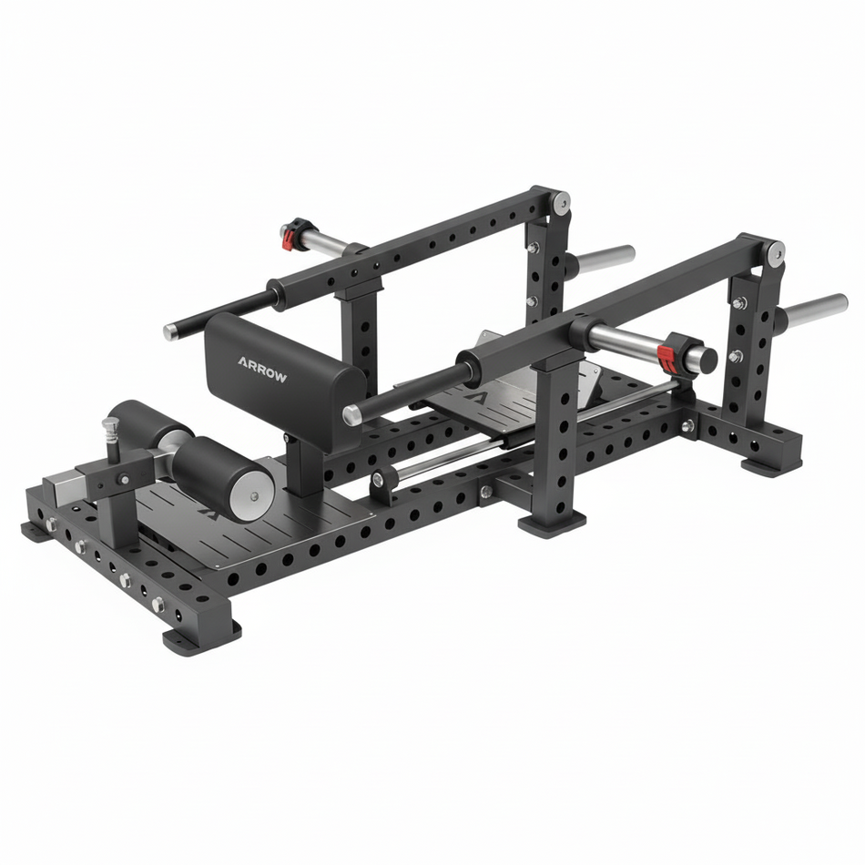 ARROW Garage Gym Scissor Squat Plate Loaded