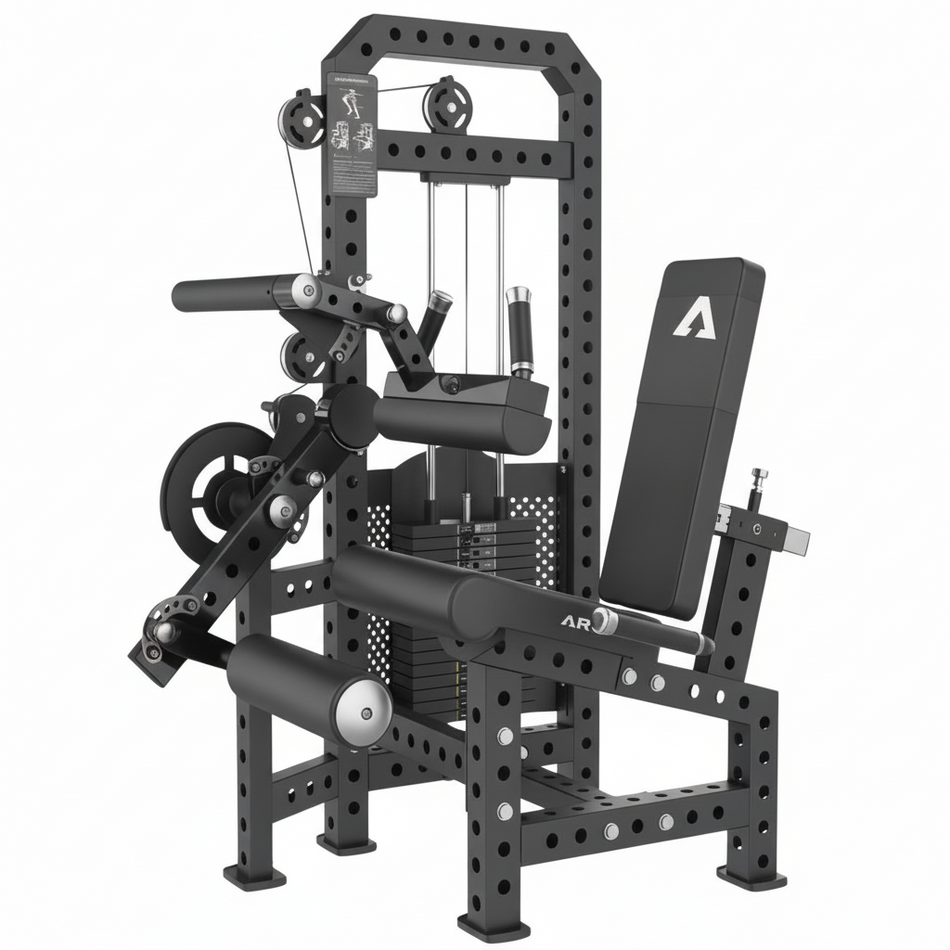 ARROW Garage Gym Seated Leg Extension Leg Curl 110kg 1:1