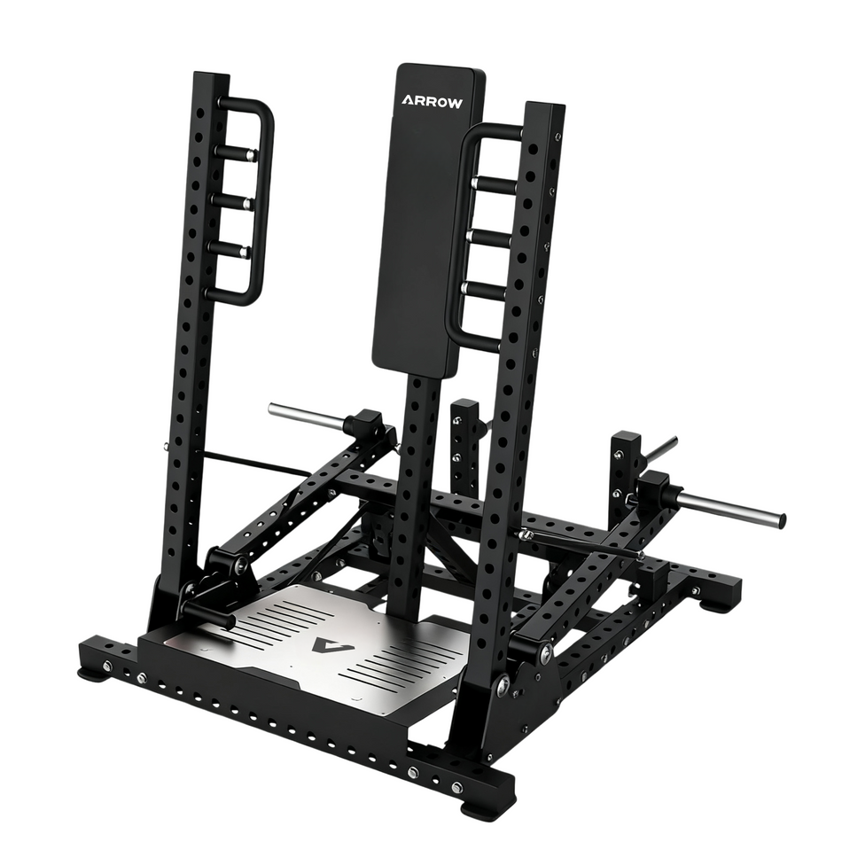 ARROW Garage Gym Standing Chest Press Plate Loaded
