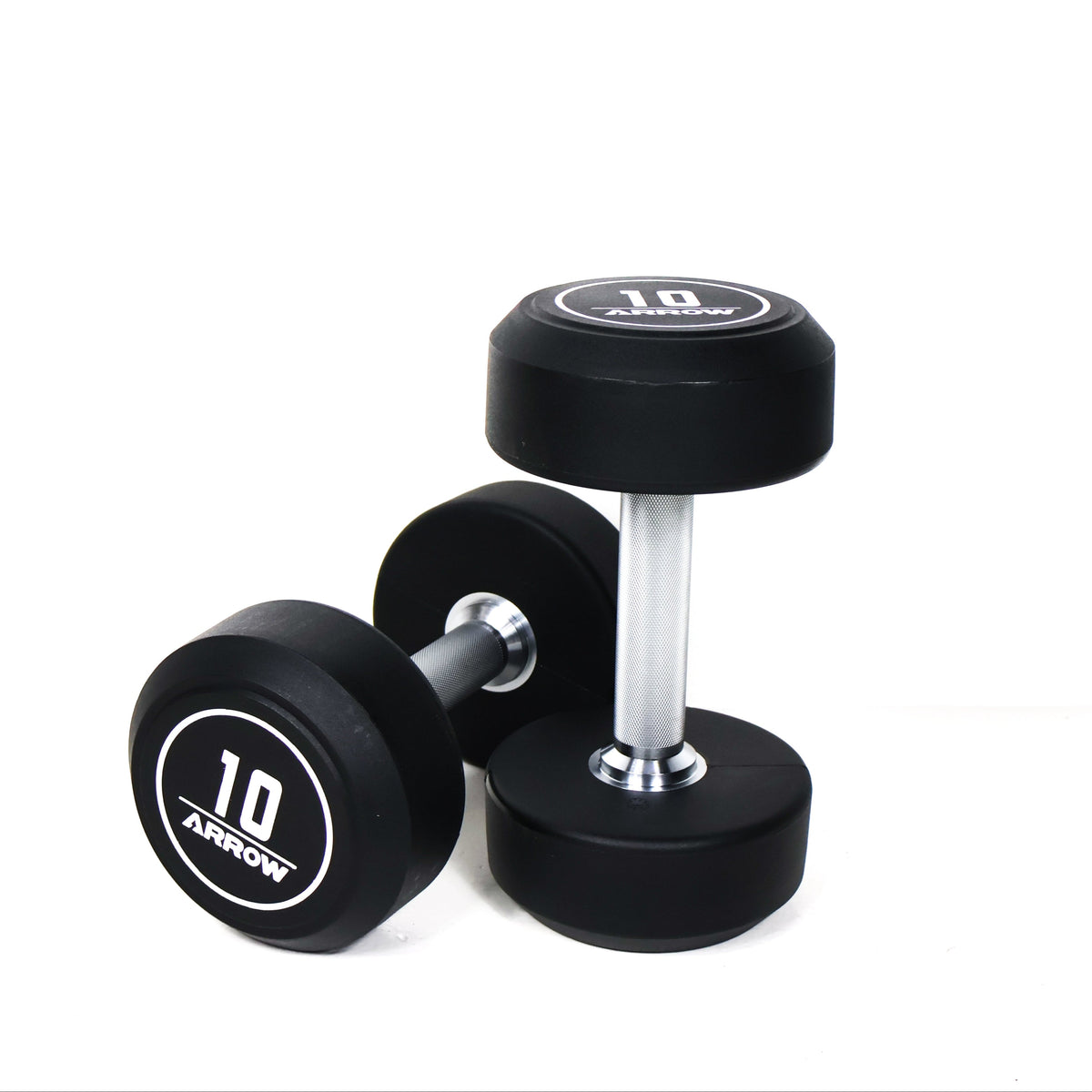 ARROW commercial PU Round Dumbbells 10kg