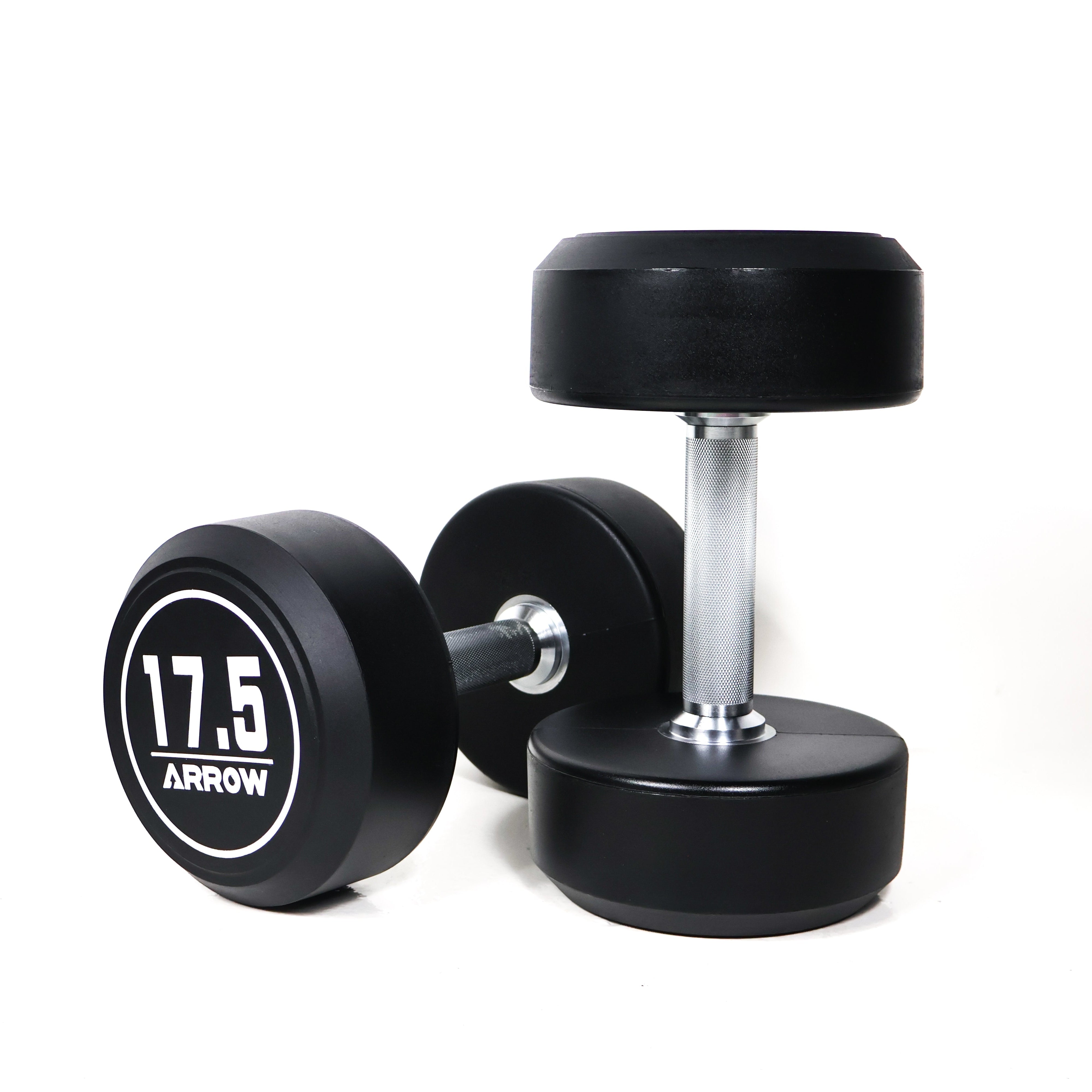 ARROW commercial PU Round Dumbbells 17.5kg