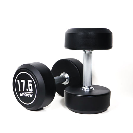 ARROW commercial PU Round Dumbbells 17.5kg