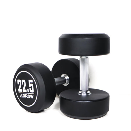 ARROW commercial PU Round Dumbbells 22.5kg