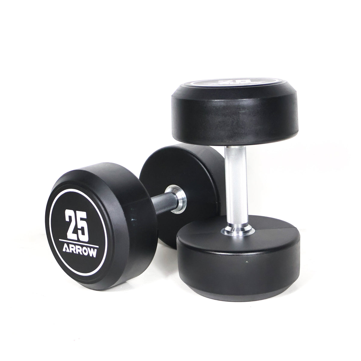 ARROW commercial PU Round Dumbbells 25kg
