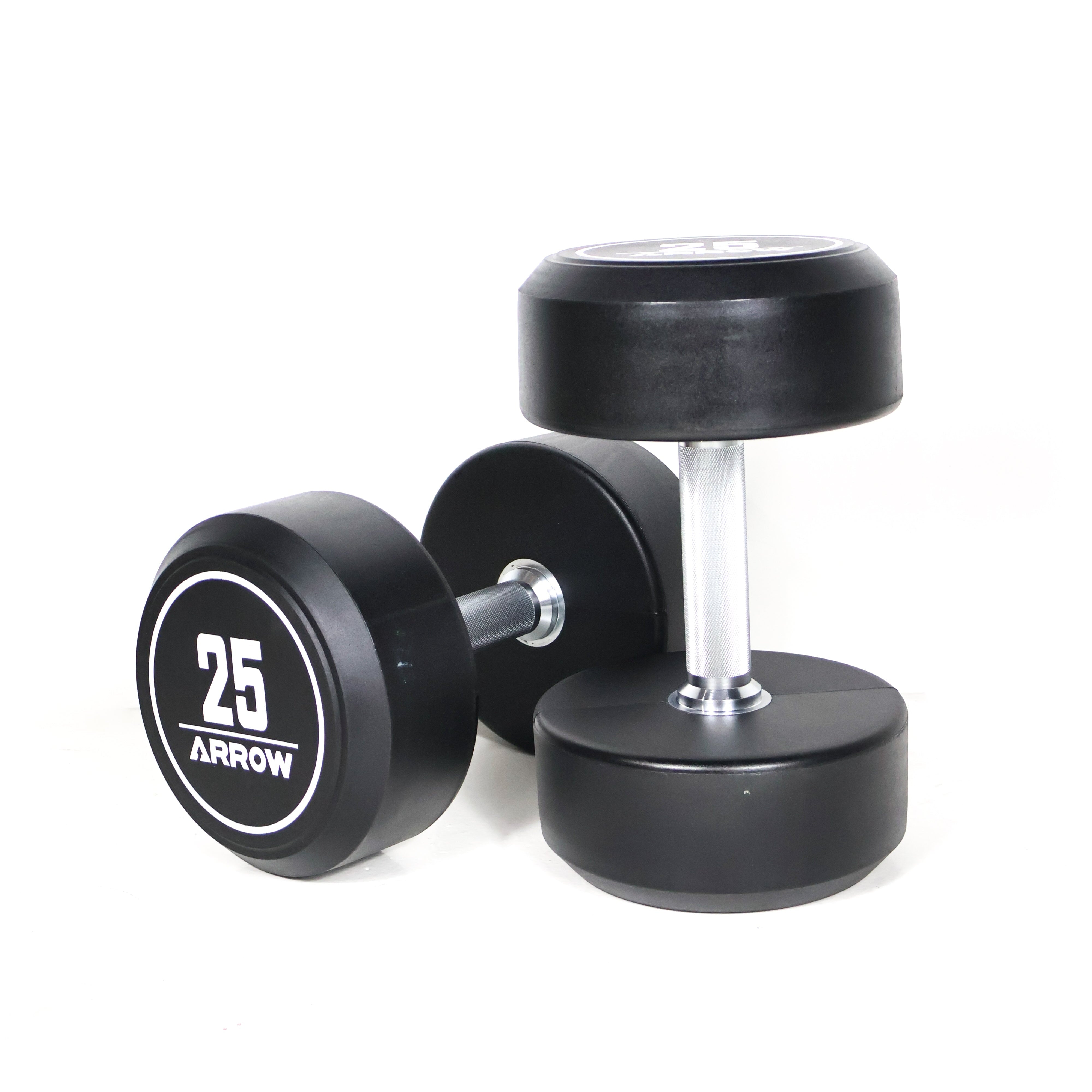 ARROW commercial PU Round Dumbbells 25kg
