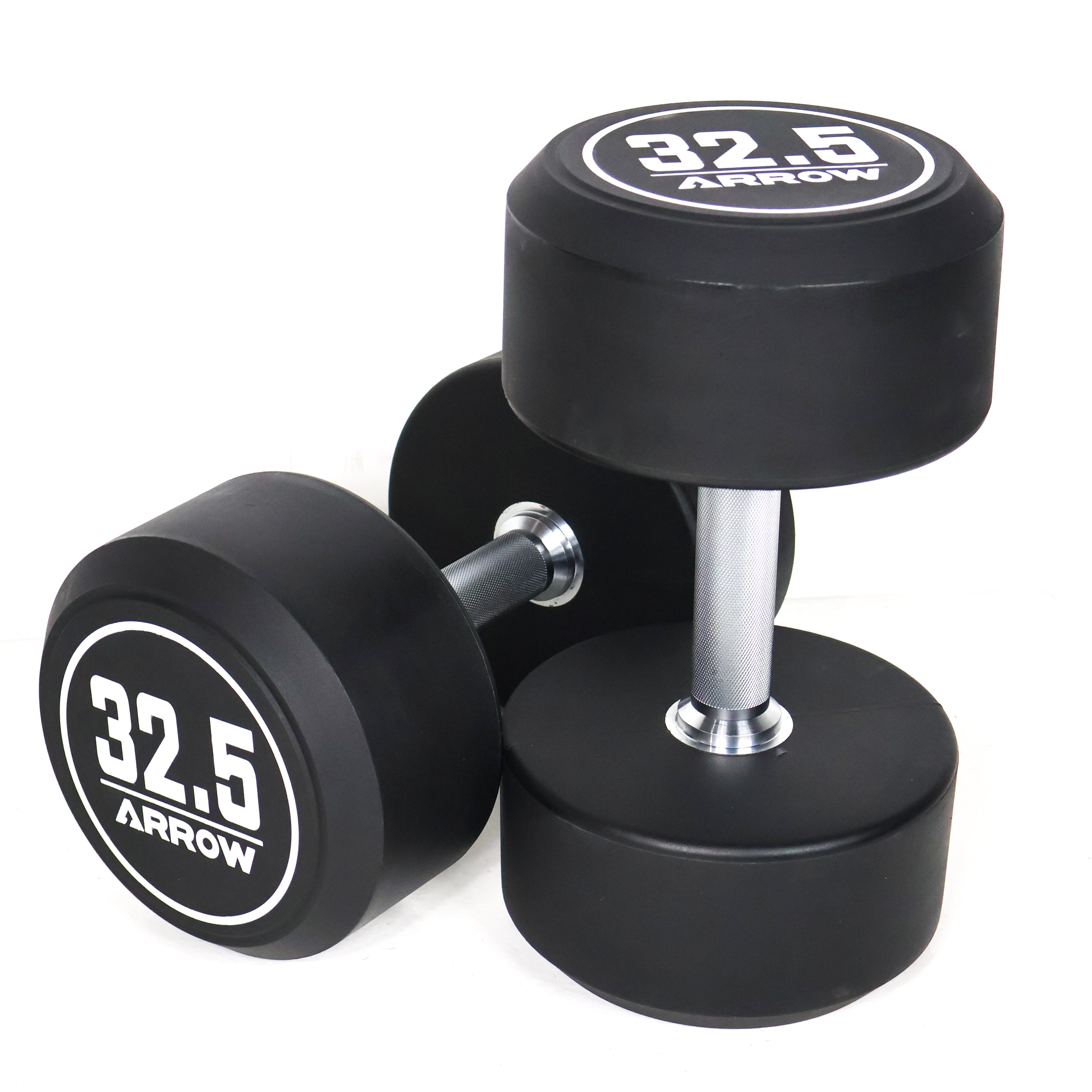 ARROW commercial PU Round Dumbbells 32.5kg