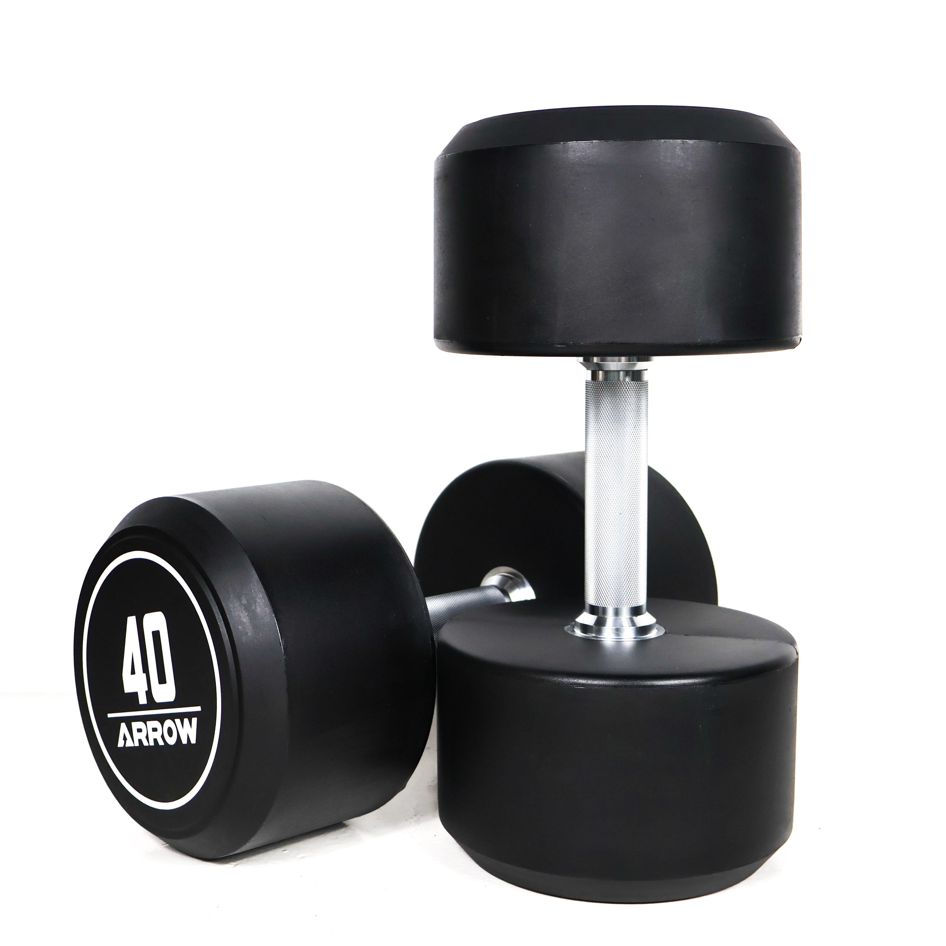 ARROW commercial PU Round Dumbbells 40kg