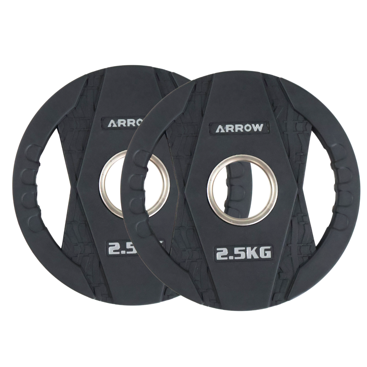 ARROW Olympic Rubber Coated Weight Plate - 2.5kg Pair