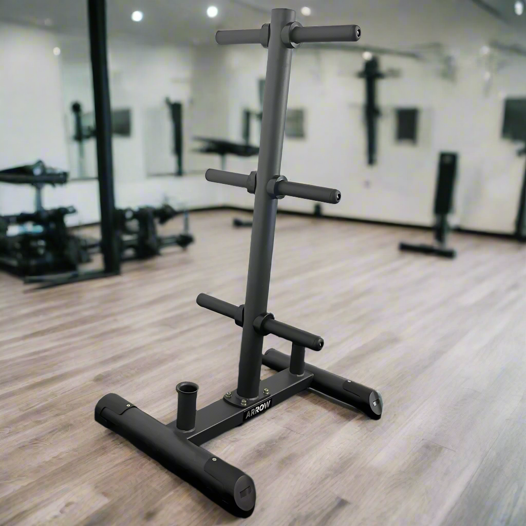 Bumper Weight Plate  Barbell Storage