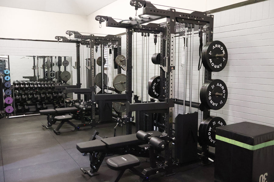 Education sport and community commercial fitness space by Arrow Fitness