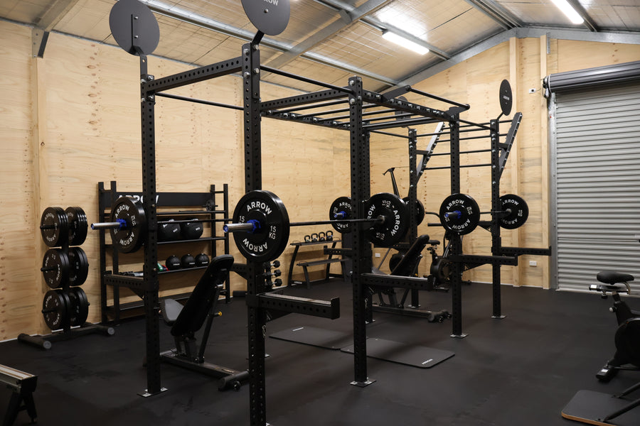 Commercial strength cardio flooring and gym installation by Arrow Fitness