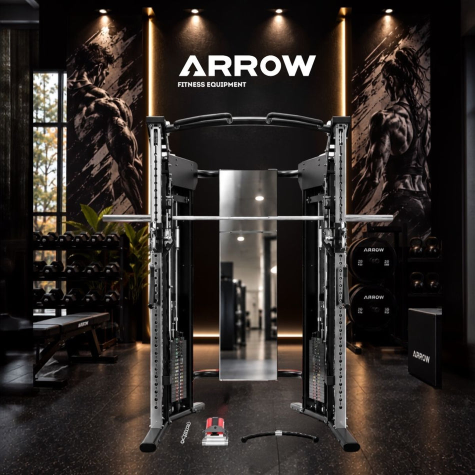 ARROW Beast PRO FT2  | All-In-One Functional Trainer Smith Machine