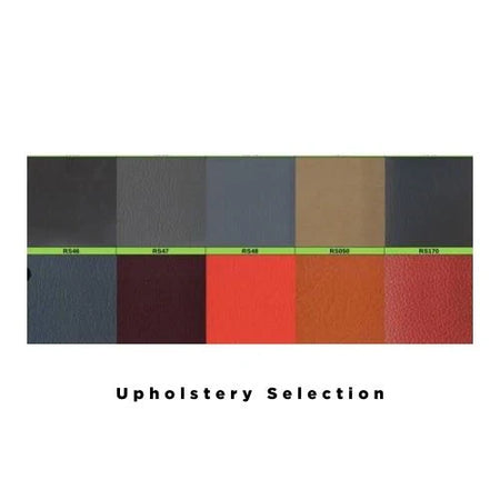 Custom colours for seat leather
