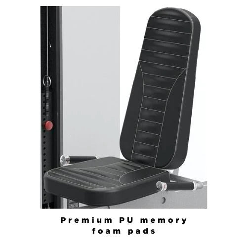 Leg extension and leg curl exercise machines